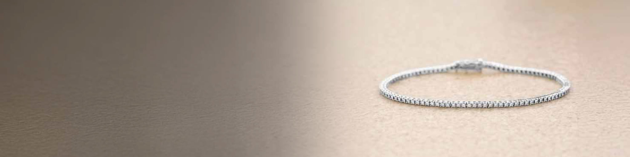 White gold diamond bracelet pavé set with brilliant diamonds, fine jewellery eternal luxury tennis bracelet