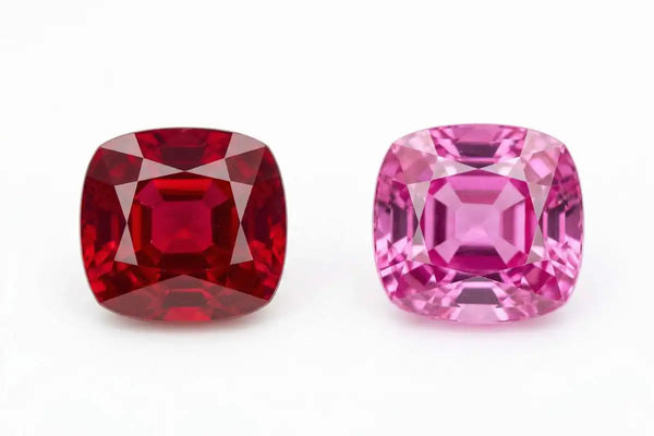 Ruby or pink sapphire: what is the difference?