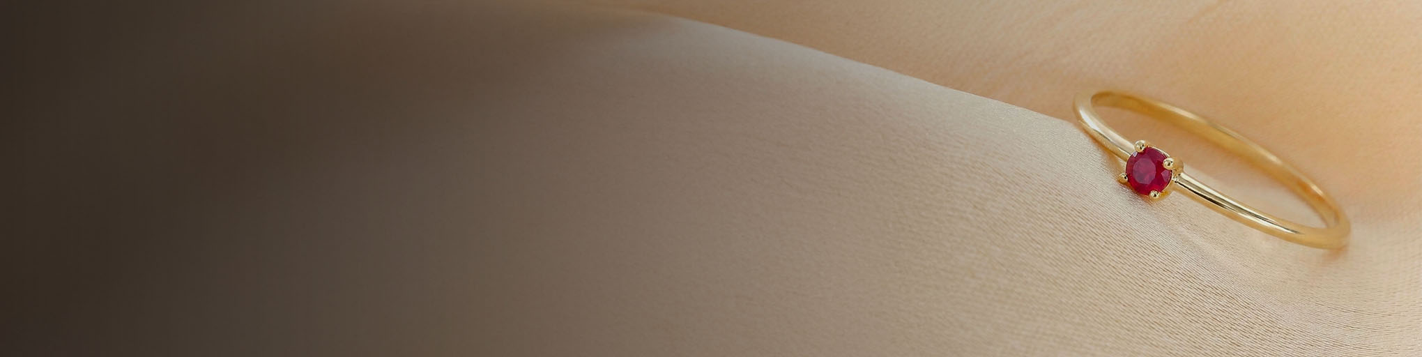 Bagues de Fiançailles Rubis Or Jaune