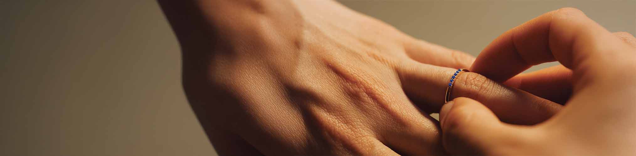 Alliances saphir - Mayuri Paris