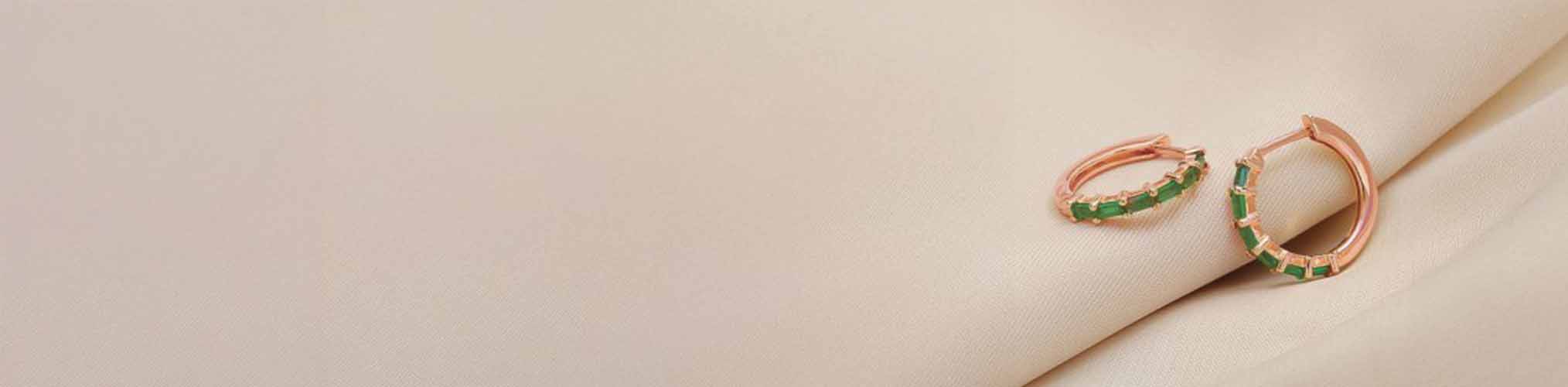 Boucles d'oreilles en Or Rose - Mayuri Paris