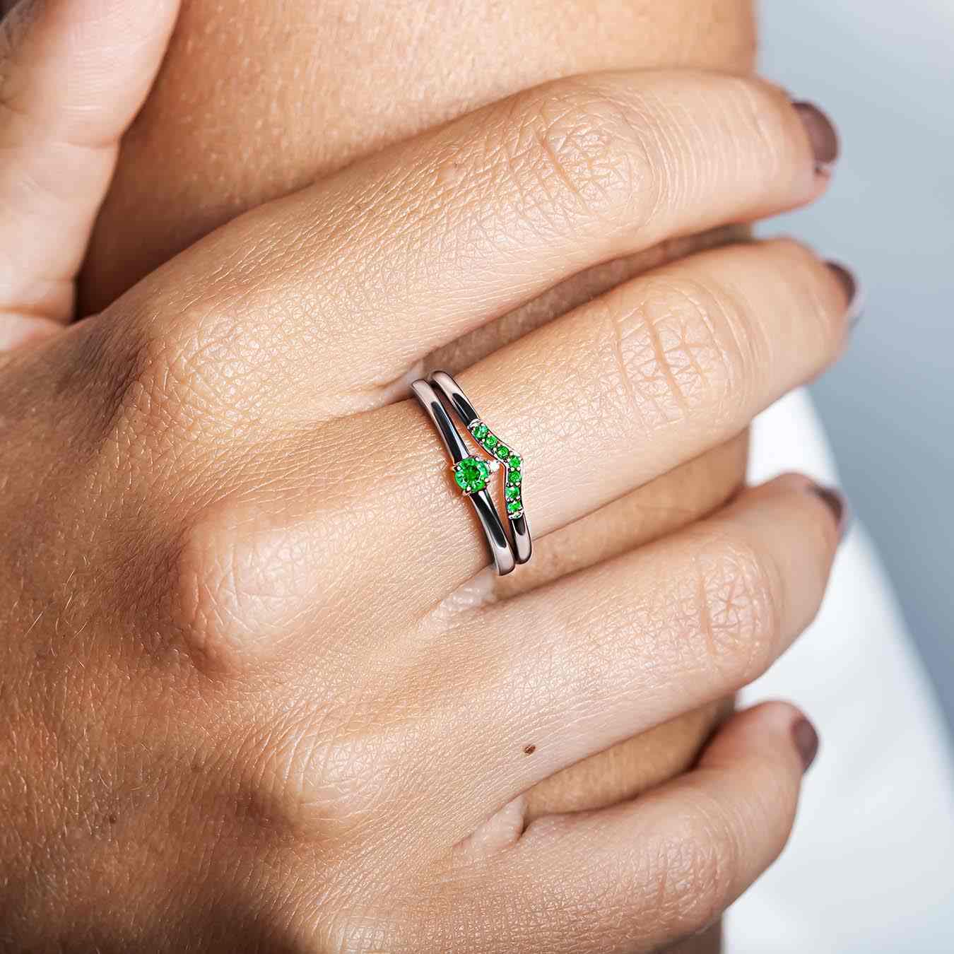 Bague Devi Émeraude