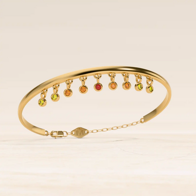 jonc saphir orange Megha