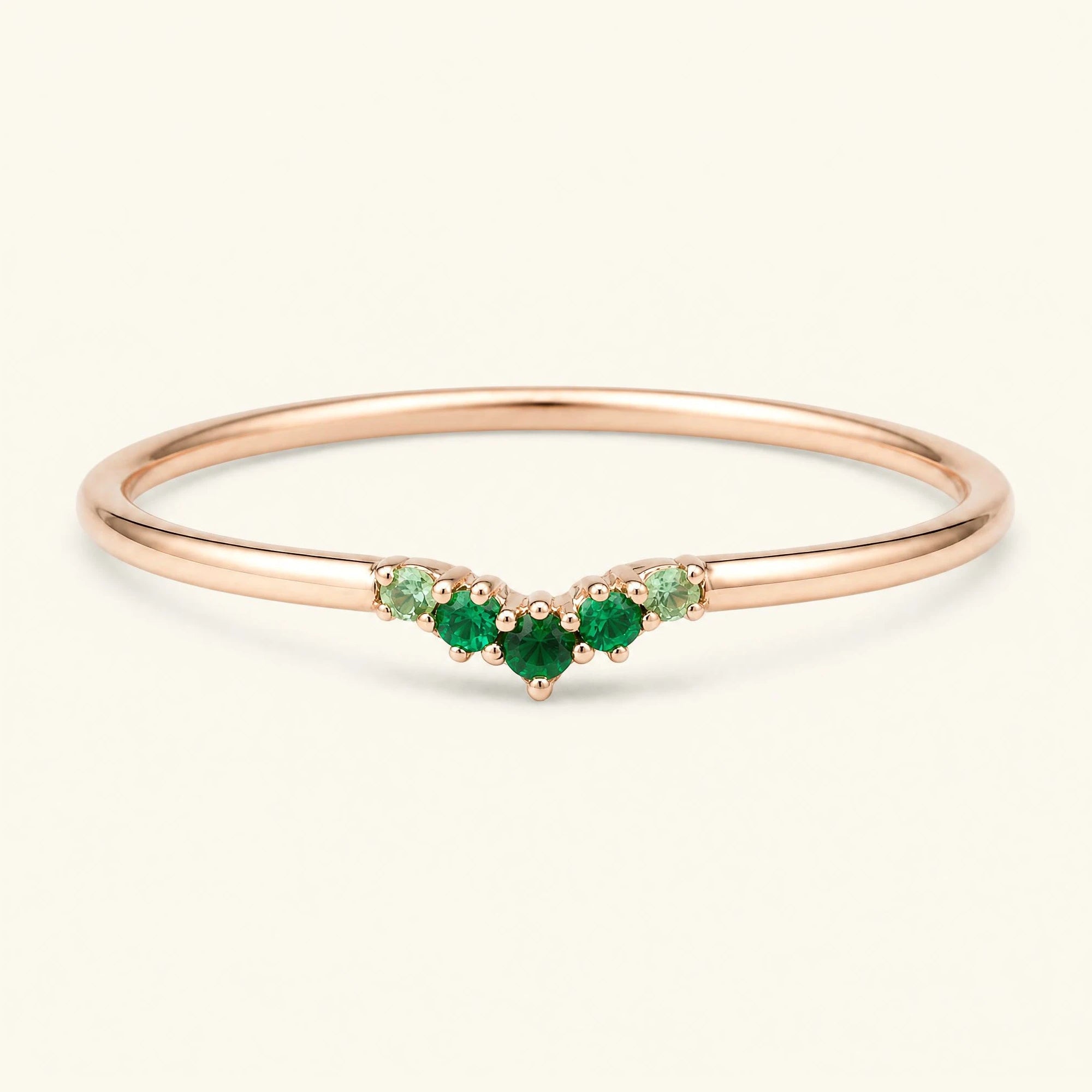 Anaya canopy ring 18K rose gold