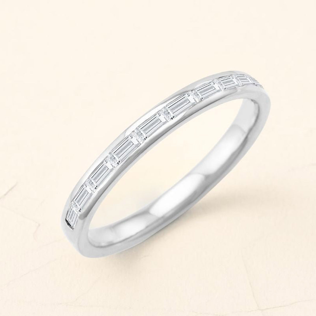 Bague Mangal pour homme en diamant et or blanc 18 carat