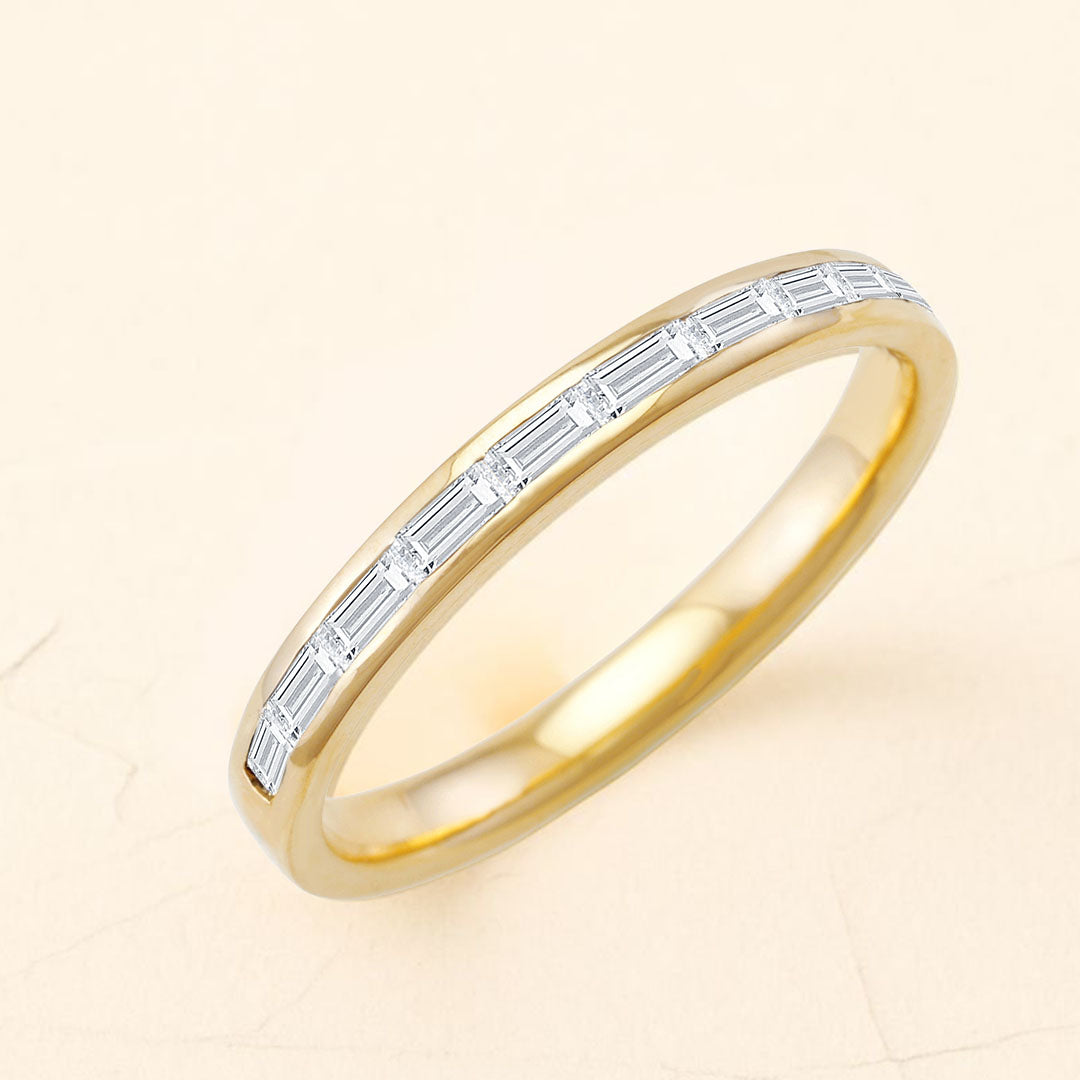 Bague en or jaune 18 carat et en diamant pour homme Mangal