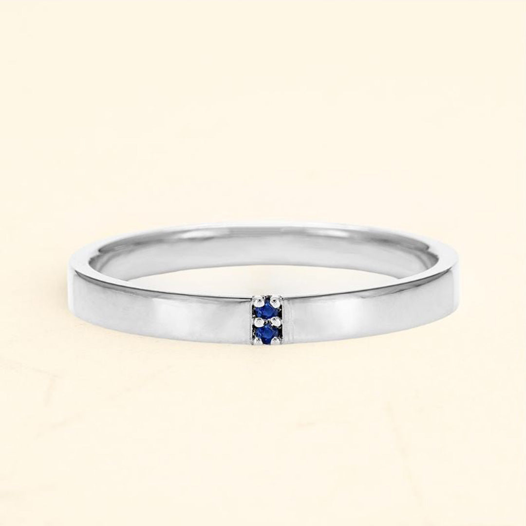 Bague Kabir en saphir or blanc 18 carats pour homme