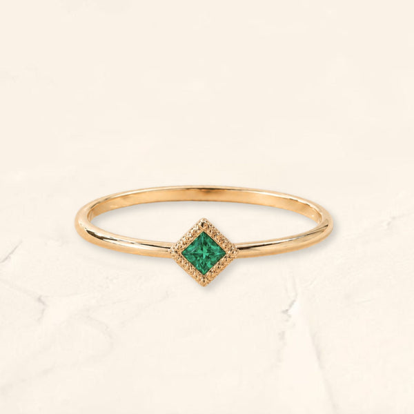 Indrani Emerald Ring