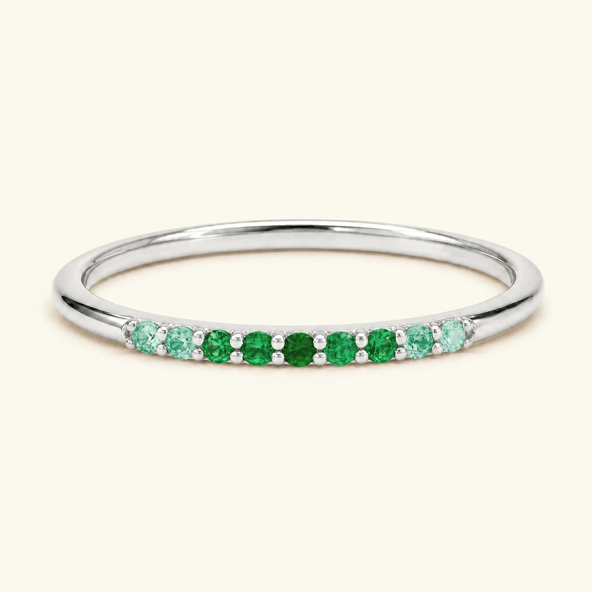 Kiran canopy ring 18K white gold