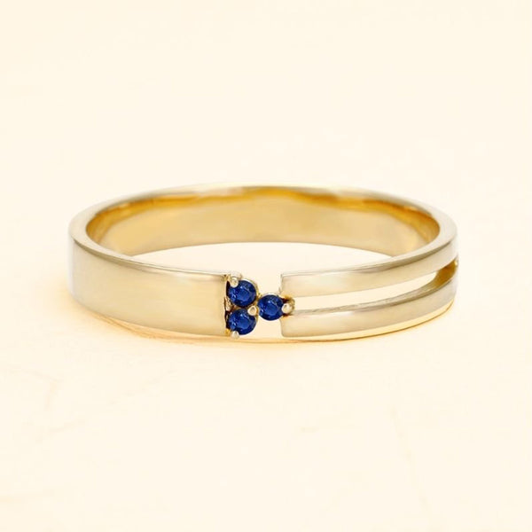 Vibhu unisex sapphire ring