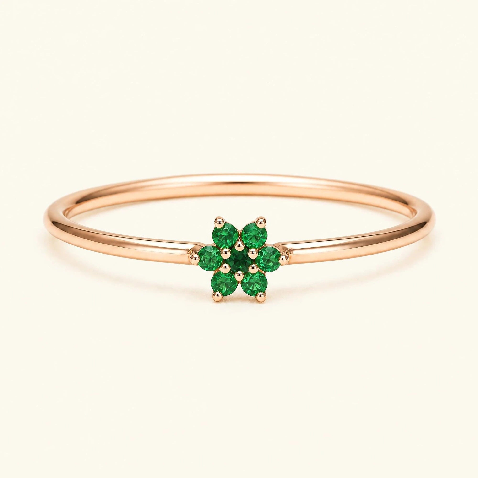 Surya canopy ring 18K rose gold