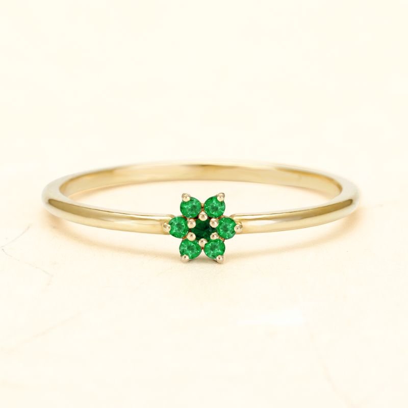 Bague surya canope or jaune 18 carats