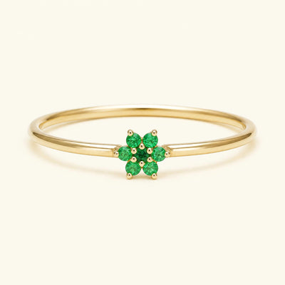 Surya canopy ring 18K yellow gold