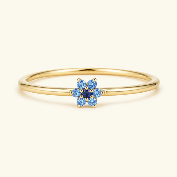 Surya horizon ring 18K yellow gold