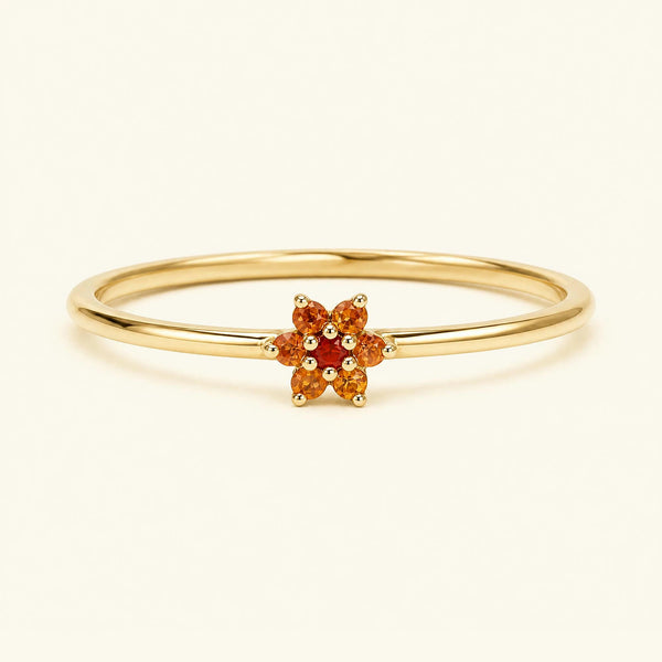 Bague surya sunset or 18 carats