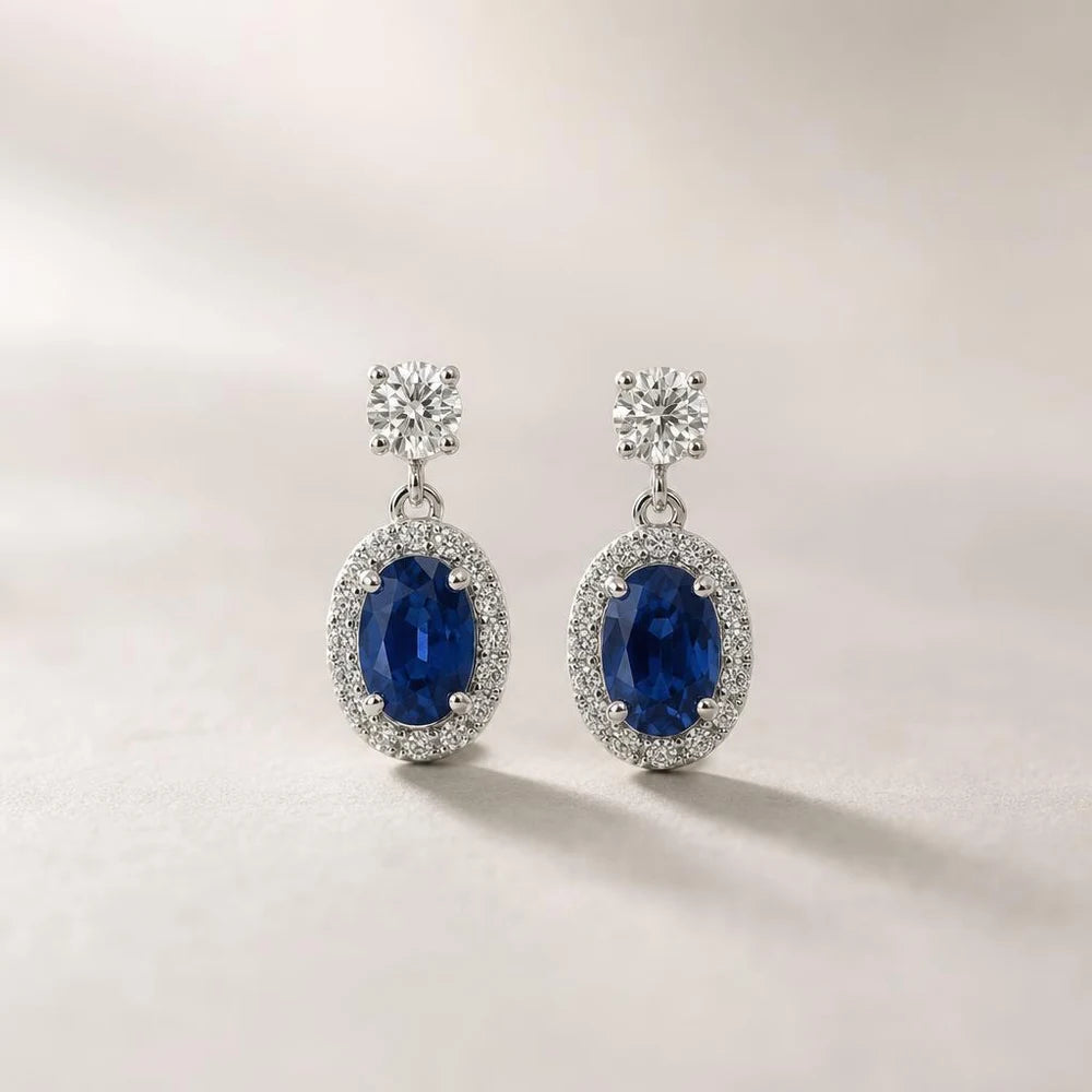Earrings made for a single gaze.