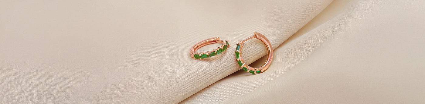Rose Gold Earrings