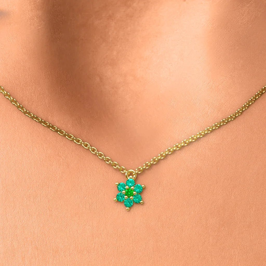 Collier Surya Emeraude Canopée