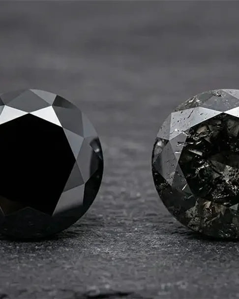Natural vs. treated black diamond: how to tell the difference?