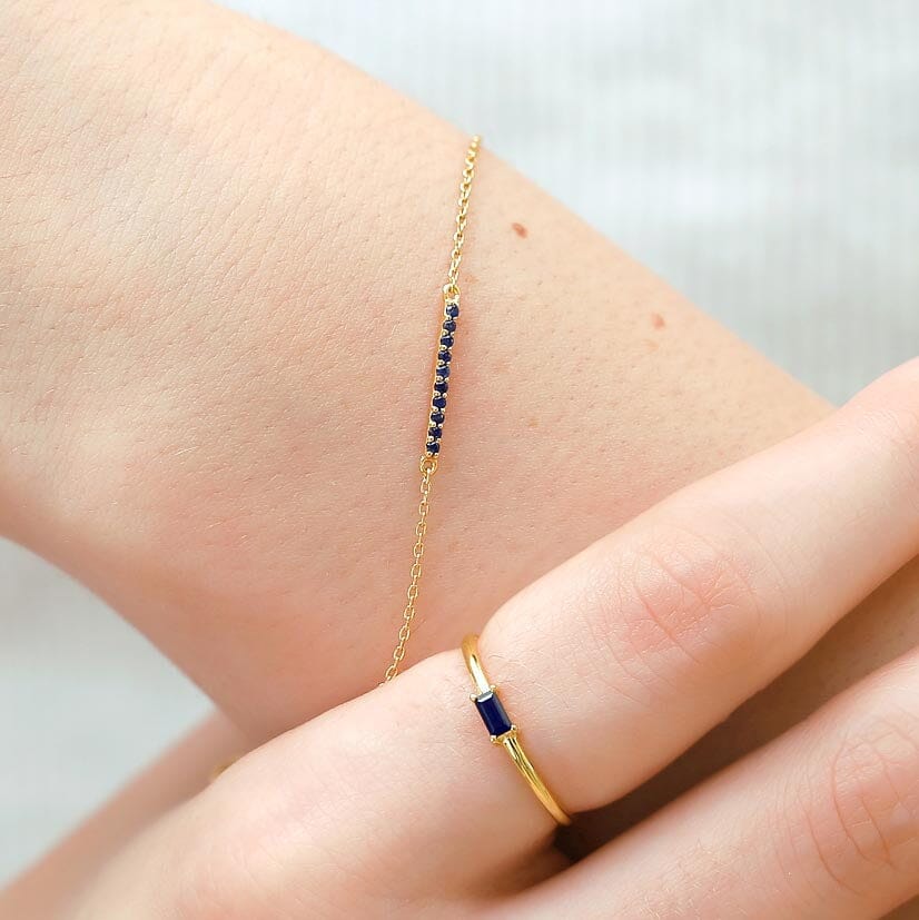 bague shanti saphir et bracelet ujala saphir