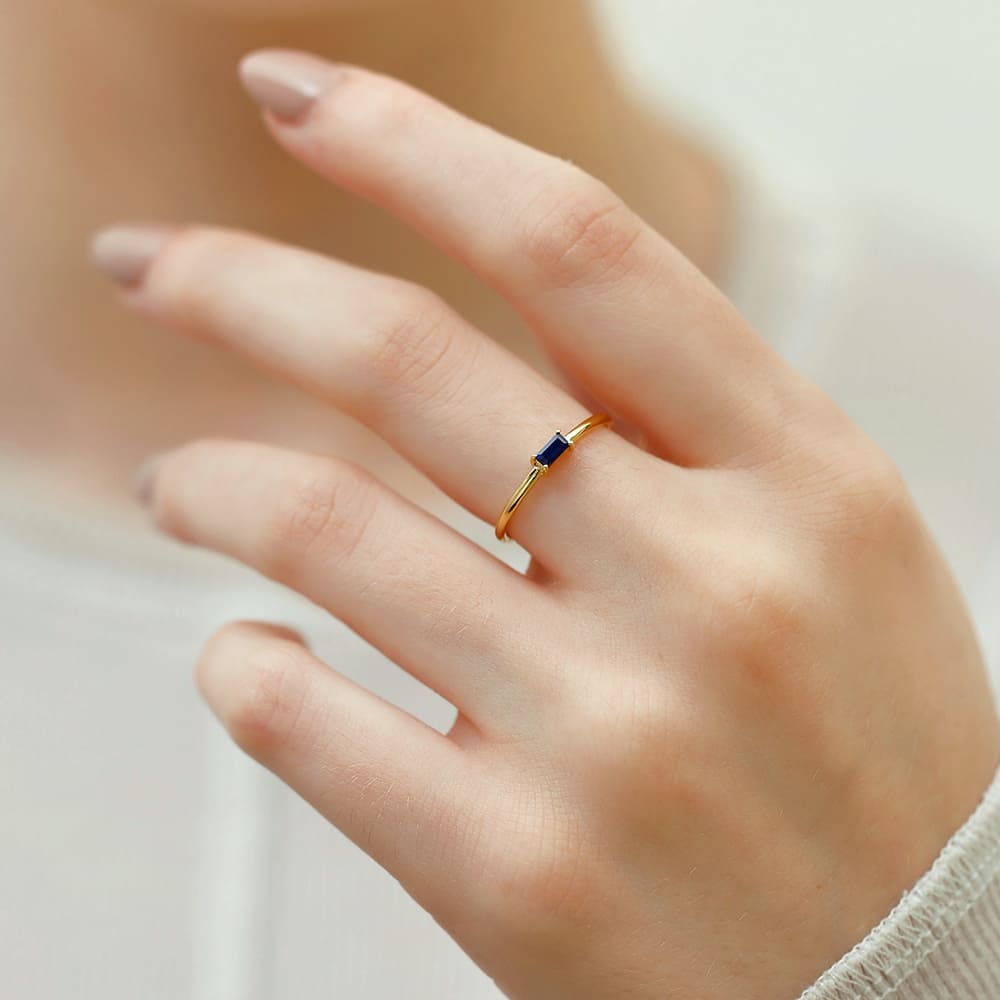 bague shanti saphir en or